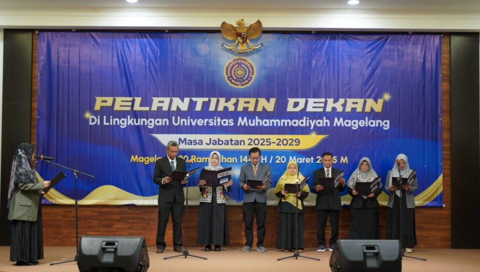 pelantikan Dekan UNIMMA
